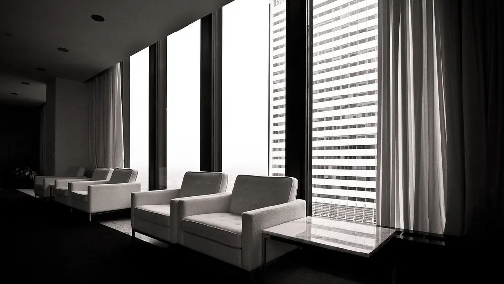 Professional meeting or executive retreat setting
