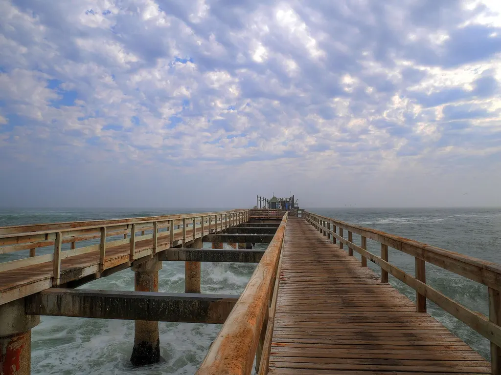 Atlantic coast at Swakopmund, Namibia
